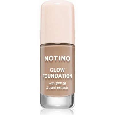 Notino Foundation Glow foundation with plant extracts make-up SPF50 01 medium cool 30 ml