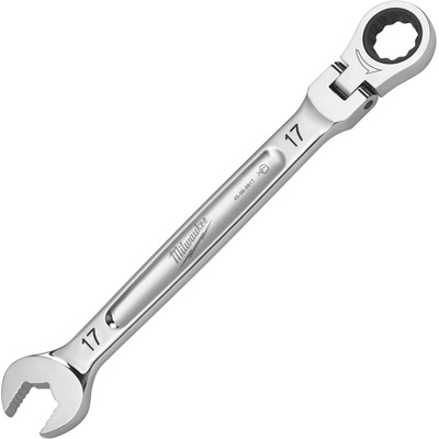 Milwaukee Ráčnový očkoplochý klíč s kloubem 17 mm 4932480190