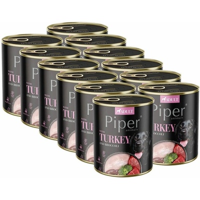 Piper Adult krůtí a brokolice 12 x 800 g