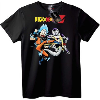 NOONEBRAND Тениска Rick & Morty Z Аниме - XS, Black