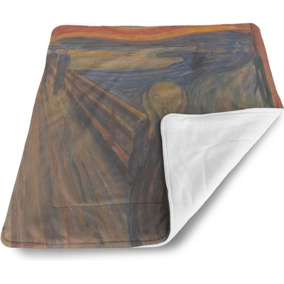 Sablio Detská deka pre bábätko Výkřik Edvard Munch