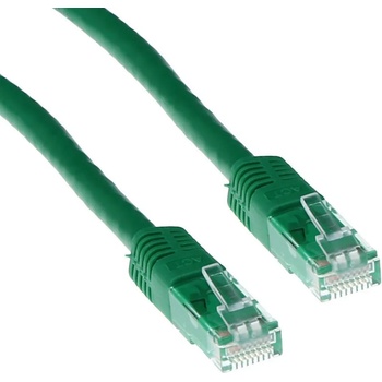 ACT Мрежов пач кабел ACT U-UTP, CAT 6, RJ-45 - RJ-45, 1.0 m, Медни проводници, Зелен