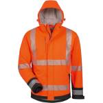 HELMUT FELDTMANN GmbH ХЕЛМУТ ФЕЛДТМАН ЛУКАС / Светлоотразително HiVis софтшел яке с вътрешно свалящо се яке - HV оранжево S (PRAPOR387821)