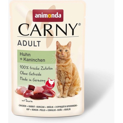 Carny Adult Kuřecí a králík 85 g