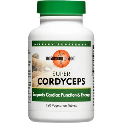 Mushroom Wisdom Super Cordyceps 200 mg [120 Таблетки]