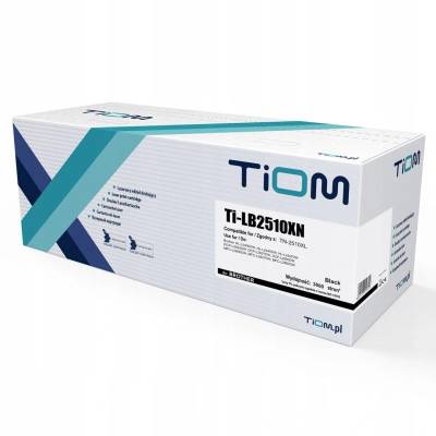 Compatible Принтерна касета Tiom Brother 2510XN TN-2510XL, 3000 страници, черна (Ti-LB2510XN)