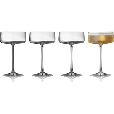 Lyngby Glas Sklenice na šampaňské Zero 26cl 4 x