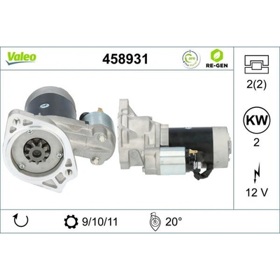 Startér VALEO 458931