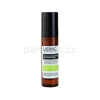Lierac Prescription zmatňující koncentrovaný gel pro problematickou pleť akné Anti-blemish Mattifying Concentrated Gel 50 ml