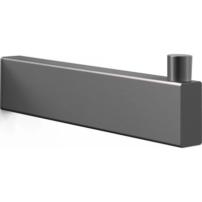 ZACK Linea Държач за тоалетна хартия 13 см, графитен, с PVD покритие (40873)