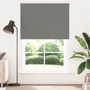 vidaXL Ролкова щора Blackout Сив 165x230 cm Ширина на плата 161, 6cm (4011219)