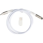 Keychron Кабел за клавиатура Keychron - Geek, 1 m, бял (KEYCHRON-ACC-CAB-20)