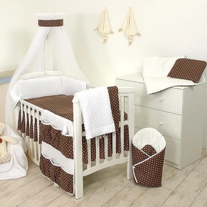  Бебешки спален комплект Minky 7 елемента 135 х 100 см 64543-D20