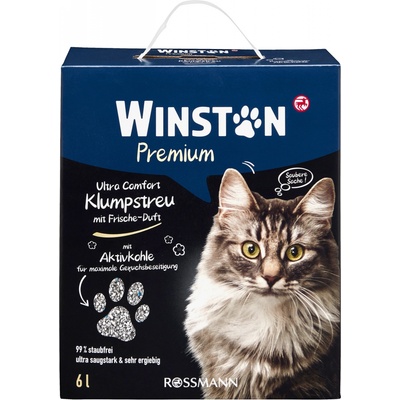 Winston Hrudkující stelivo Ultra Comfort se svěží vůní 6 l