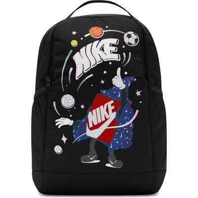 Nike Детска раница Nike Brasilia Boxy Wizard Kids' Backpack (18L) - Black