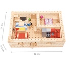 Ostatní stavebnice MAKURA BUKO malý dům půdorys 209 ks