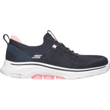 Skechers Дамски маратонки Skechers Go Walk 7 Slip On Trainers Womens - Black/ Pink