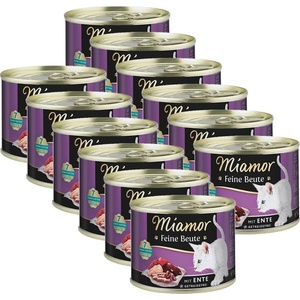 Miamor Feine Beute с патица 12 x 185 г
