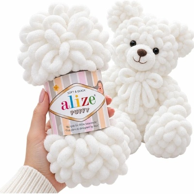 Alize Puffy 55 biela