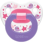 Wee Baby Ортодонтска залъгалка Wee Baby - За момичета, 6-18 м, с китчета (834) - ozone