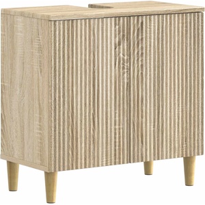 vidaXL Шкаф за мивка в баня ARNHEM Дъб сонома 59, 5 x 31, 5 x 59 см (896567)
