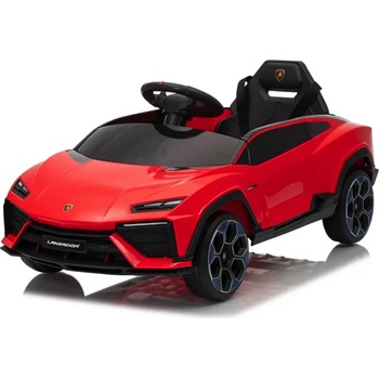ROLLZONE Lamborghini Lanzador 12V - Детска акумулаторна кола, Червена, EVA гуми (QLS8606-red)