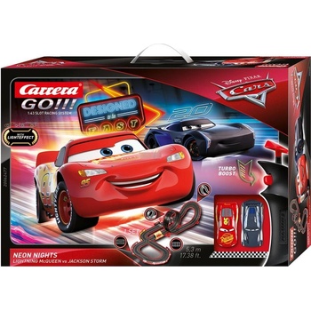 Carrera Carrera GO! ! ! Disney Pixar Cars - Neon Nights писта играчка със състезателни автомобили (20062477)