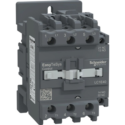 SCHNEIDER ELECTRIC SCHNEIDER Easy TeSys LC1E40F7 Stykač 3P 40A 1Z+1V, cívka 110V AC LC1E40F7