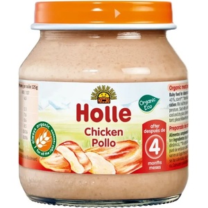 Holle пюре пилешко месо 125г