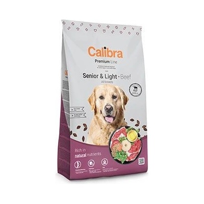 Calibra Premium Calibra Dog Premium Line Senior&Light Beef 12 kg