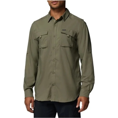 Columbia Мъжка риза с копчета Columbia Silver Ridge Utility II L/S Shirt - Stone Green (033-3035-0312)