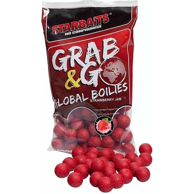 Starbaits Boilies G&G Global Strawberry Jam 800 g 14 mm
