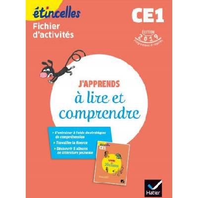 Etincelles - Français CE1 Ed. 2019 - J'apprends à lire et comprendre - Fichier d'activités | Olivier Tertre, Marie Flury, Denis Chauvet