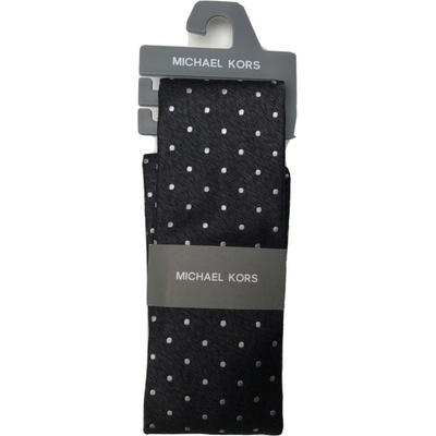 Michael Kors pánská kravata vzor puntík černá