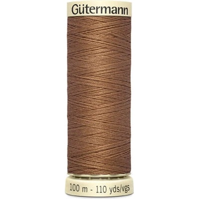 Nit PES Gütermann 100 (100m) - univerzální barva 842 - hnědá