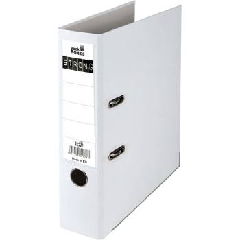 Класьор B2B Strong A4, 7.5 cm мет. кант Бял (B2B)