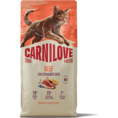 Carnilove True Fresh Sterilised Adult hovězí 2 x 6 kg