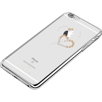 Pouzdro X-FITTED SWAROVSKI TELESTHES iPhone 6 Plus/6S Plus stříbrné