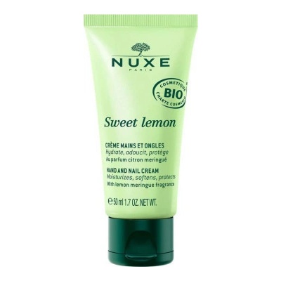 Nuxe Sweet lemon BIO krém na ruce a nehty 50 ml