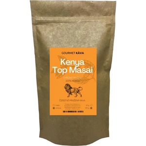 GourmetKava Кения Топ Масаи, средно изпечено кафе на зърна Арабика: да, на frenchpress 250g