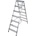 DRABEST Двустранна алуминиева стълба DRABEST 2x8 (03082800)