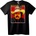 NOONEBRAND Тениска Прочут крал - 3XL, Black