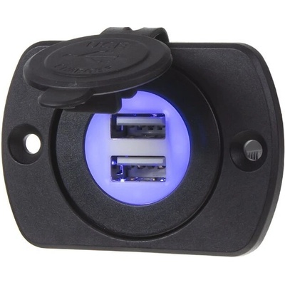 34558 2x USB zásuvka v panelu max 3,1 A