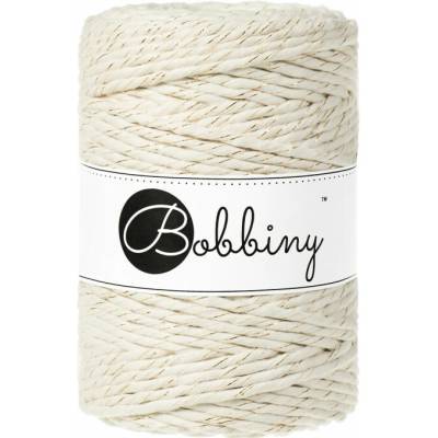 Bobbiny Macrame cord - 5mm Bobbiny - Macrame cord - 5mm: Golden natural