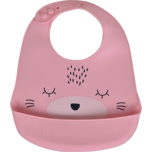 Cangaroo Силиконов лигавник Cangaroo - Oscar, розов (110048) - baby