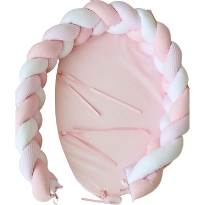 Blossom Bay Гнездо Blossom Bay - 2 в 1, розово райе (nest-1-22-23-22)