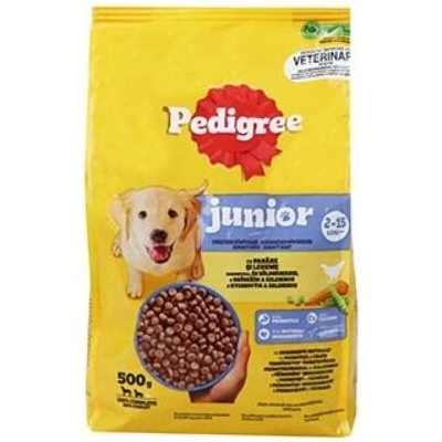 Pedigree Junior M/L drůbeží se zeleninou 500 g