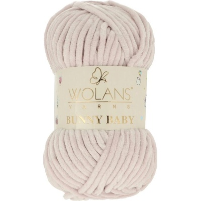 Wolans Bunny Baby 24 bledá levanduľová