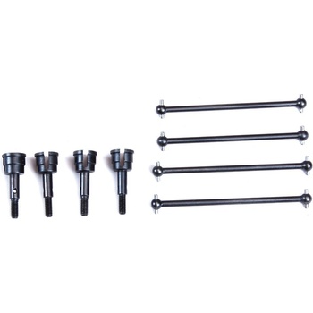 GM RACING Pohonný pohonné + osy ocelové