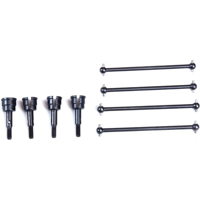 GM RACING Pohonný pohonné + osy ocelové